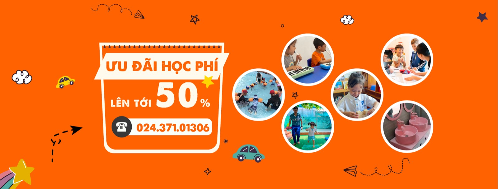 Himawari Preschool — Đăng ký nhận ưu đãi học phí tới 50%